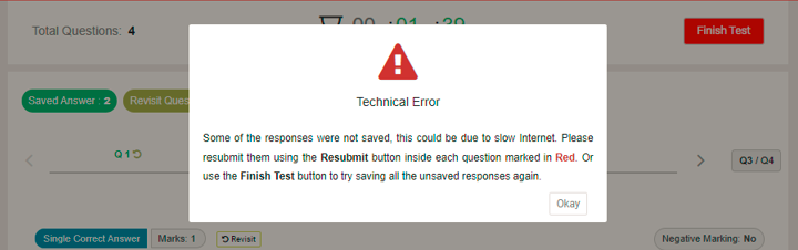 Technical Error