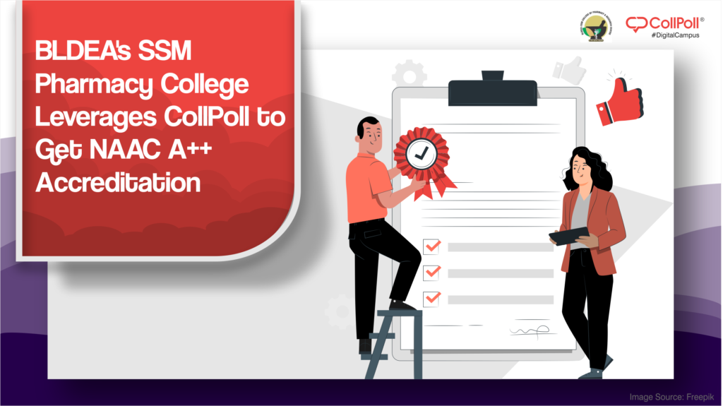 BLDEA's SSM Pharmacy College Leverages CollPoll to Get NAAC A++ Accreditation: