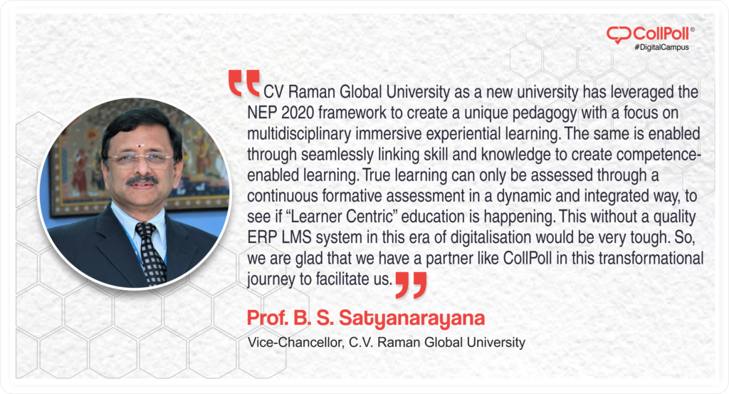 Prof. B.S. Satyanarayana shares his views on implementation of NEP 2020!