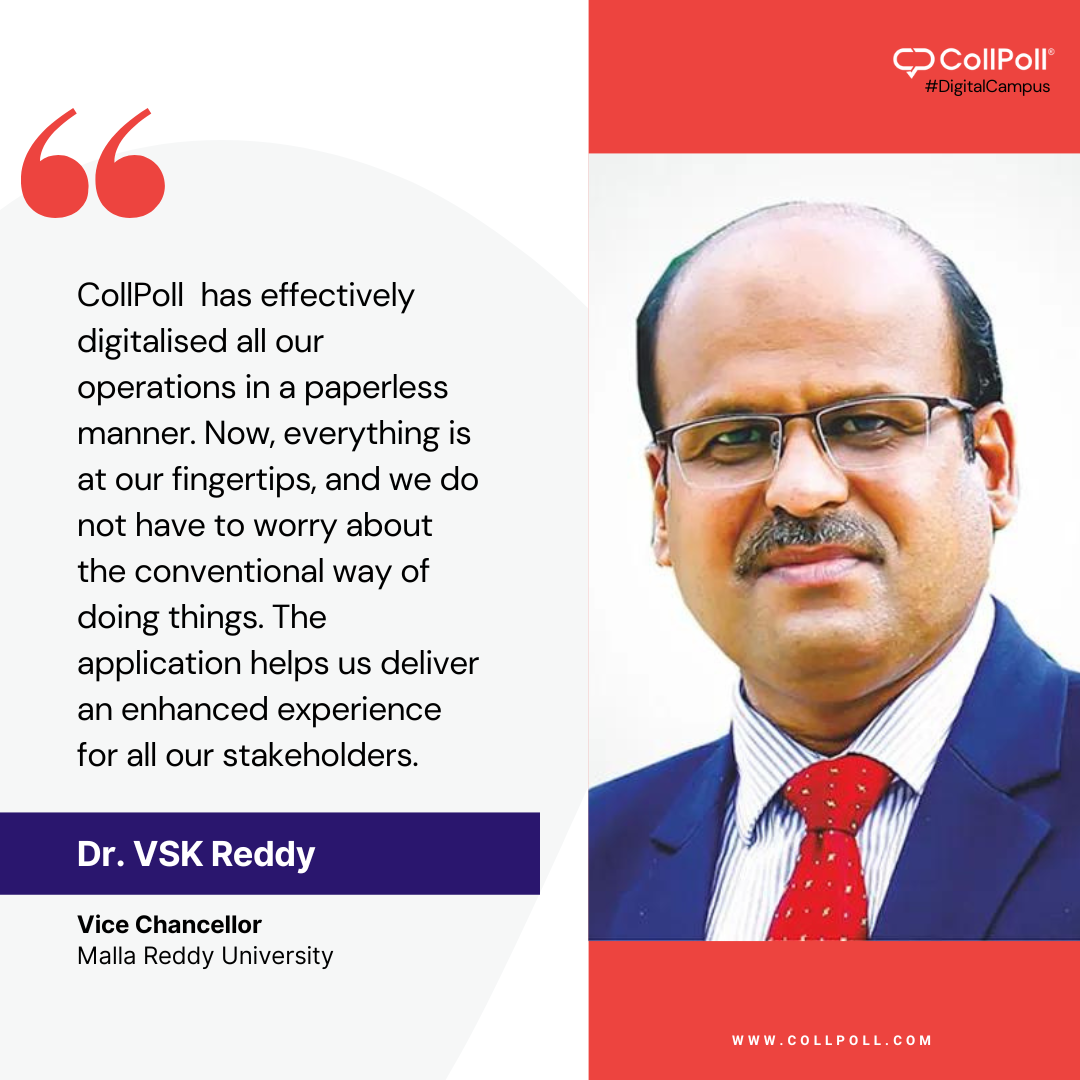 Interview with Dr. VSK Reddy: Exploring the Importance of Technology Adoption in Higher Education Institutions
